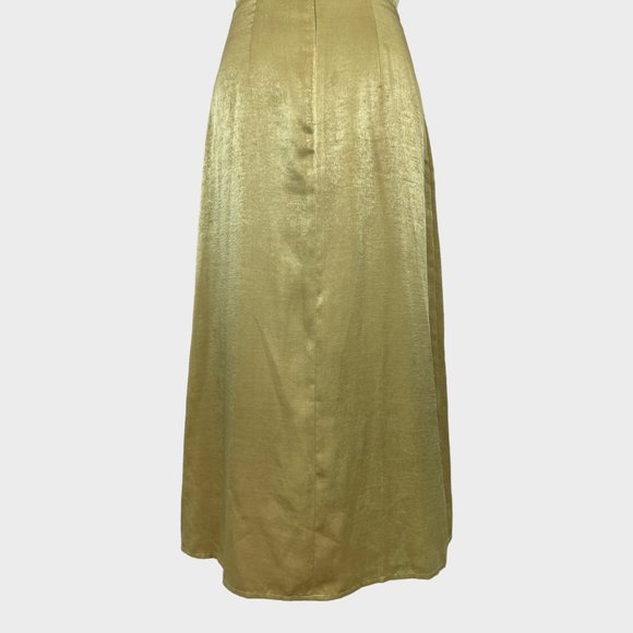 NWT Donna Mizani Cocktail Dress Alianna Sleeveless A-Line Midi Women's Small - Picture 8 of 12